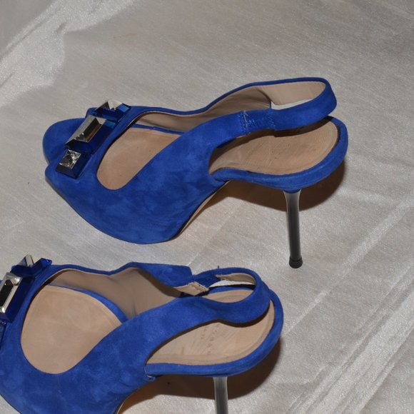 Zara slingback heels sz8 - Picture 5 of 10